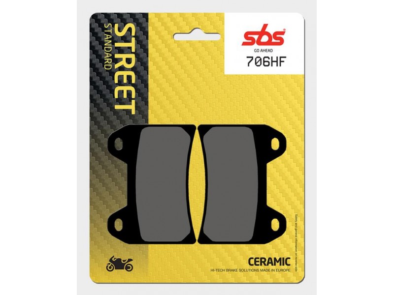 Set Placute Frana Sbs Street - Ceramic 706hf Set Placute Frana Sbs Street - Ceramic 706hf