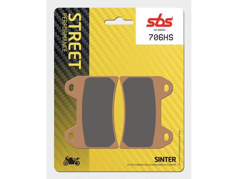 Set Placute Frana Sbs Street - Sinter 706hs Set Placute Frana Sbs Street - Sinter 706hs