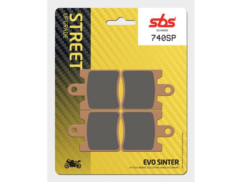 Set Placute Frana Sbs Street - Evo Sinter 740sp Set Placute Frana Sbs Street - Evo Sinter 740sp