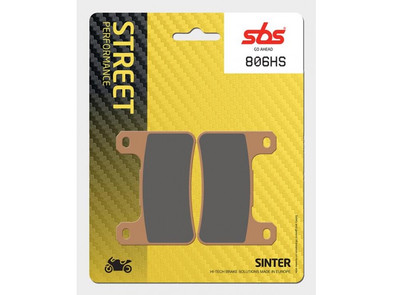 Set Placute Frana Sbs Street - Sinter 806hs Set Placute Frana Sbs Street - Sinter 806hs