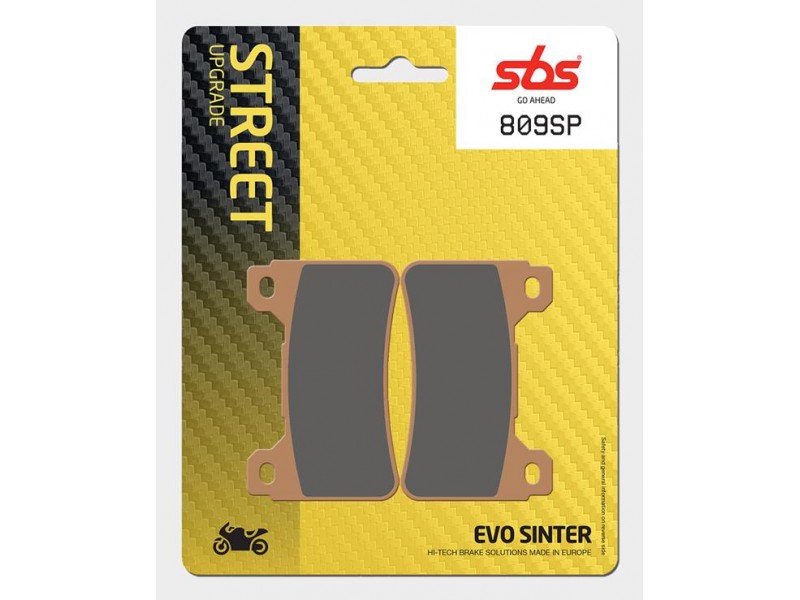 Set Placute Frana Sbs Street - Evo Sinter 809sp Set Placute Frana Sbs Street - Evo Sinter 809sp