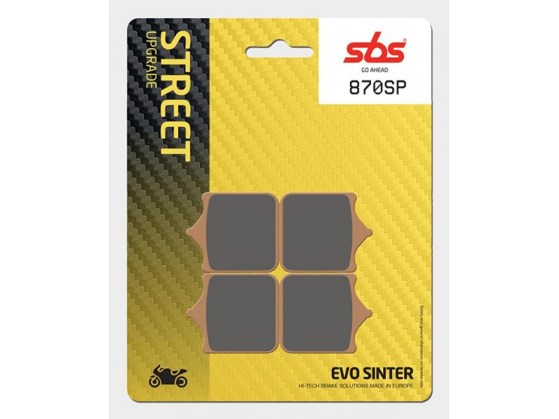 Set Placute Frana Sbs Street - Evo Sinter 870sp Set Placute Frana Sbs Street - Evo Sinter 870sp