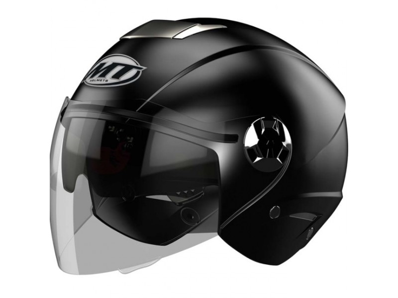 Casca open face motociclete MT City Eleven SV negru mat (ochelari soare integrati) Casca open face motociclete MT City Eleven SV negru mat (ochelari soare integrati)