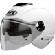 Casca open face motociclete MT City Eleven SV alb lucios (ochelari soare integrati)