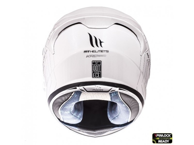 Casca integrala motociclete MT KRE SV alb lucios (fibra sticla) - cu ochelari soare integrati Casca integrala motociclete MT KRE SV alb lucios (fibra sticla) - cu ochelari soare integrati