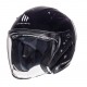 Casca open face motociclete MT Avenue SV negru lucios (ochelari soare integrati)