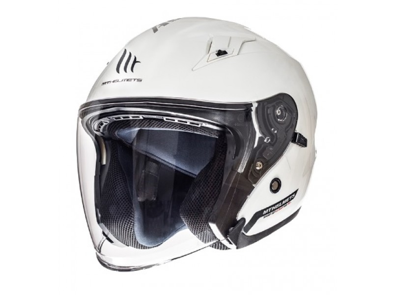 Casca open face motociclete MT Avenue SV alb lucios (ochelari soare integrati) Casca open face motociclete MT Avenue SV alb lucios (ochelari soare integrati)