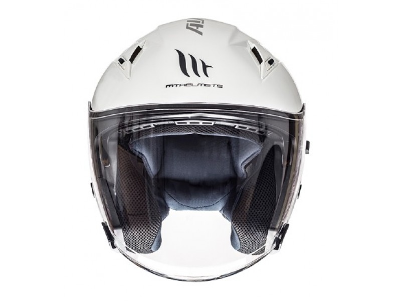 Casca open face motociclete MT Avenue SV alb lucios (ochelari soare integrati) Casca open face motociclete MT Avenue SV alb lucios (ochelari soare integrati)