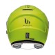 Casca open face motociclete MT Avenue SV galben fluor lucios (ochelari soare integrati)