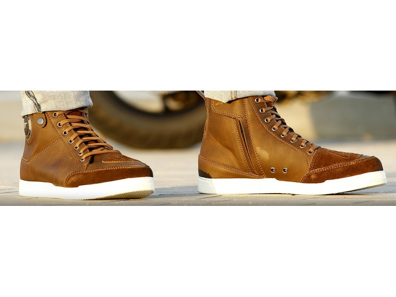 Ghete moto Urban Unisex Seventy model SD-BC7 culoare: maro