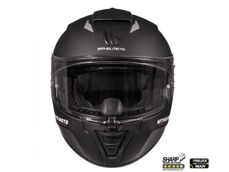 Casca integrala motociclete MT Blade 2 SV A1 negru mat (ochelari soare integrati)