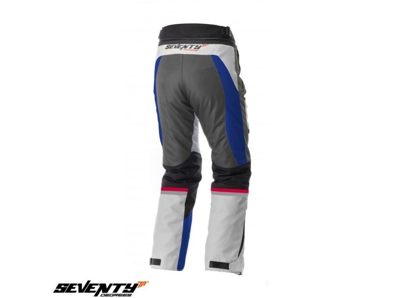 Pantaloni motociclete Touring unisex Seventy vara/iarna model SD-PT3 culoare: alb/rosu/albastru Pantaloni motociclete Touring unisex Seventy vara/iarna model SD-PT3 culoare: alb/rosu/albastru