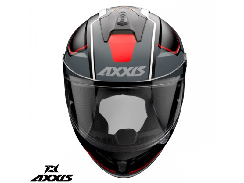 Casca integrala Axxis model Draken S Sonar B15 rosu mat Casca integrala Axxis model Draken S Sonar B15 rosu mat