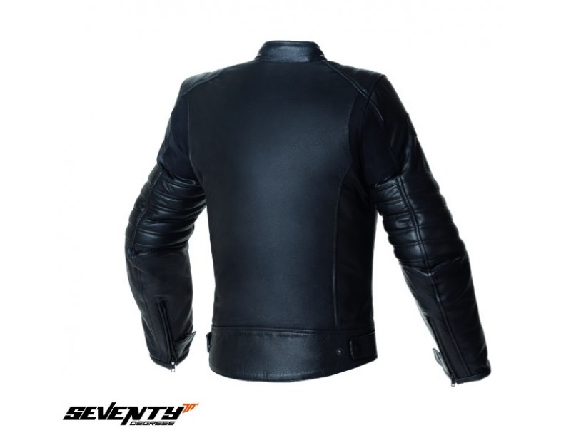 Geaca (jacheta) barbati piele Urban Seventy vara/iarna model SD-JL1 culoare: negru Geaca (jacheta) barbati piele Urban Seventy vara/iarna model SD-JL1 culoare: negru