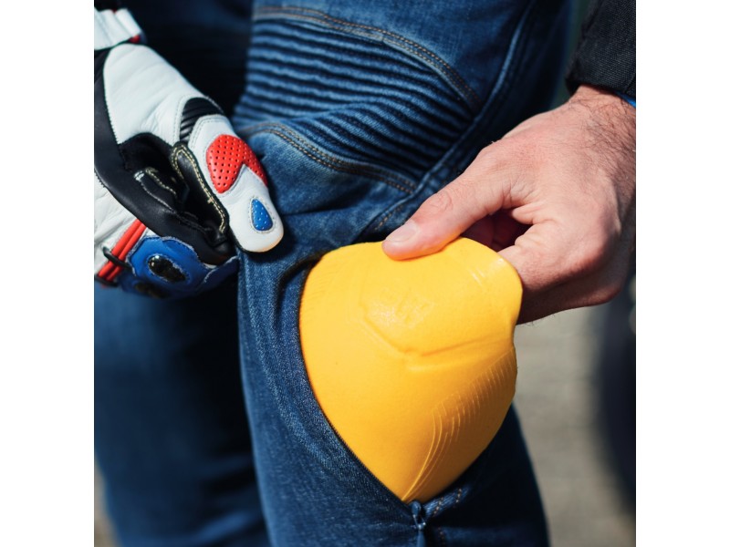 Set protectii genunchi Seventy model SD-A19 - culoare: galben - (set 2 bucati) - compatibile cu blugii moto Seventy Set protectii genunchi Seventy model SD-A19 - culoare: galben - (set 2 bucati) - compatibile cu blugii moto Seventy