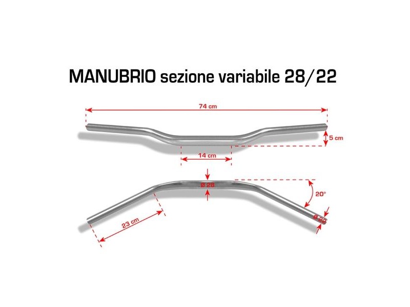 Ghidon cu sectiune variabila 28/22 BARRACUDA