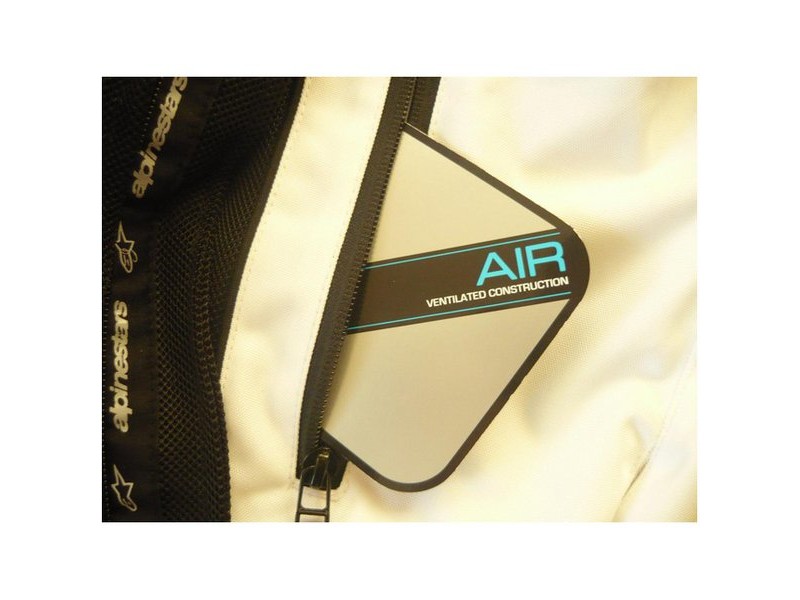Geaca textil ALPINETAR T-GPR Alb/Negru Geaca textil ALPINETAR T-GPR Alb/Negru