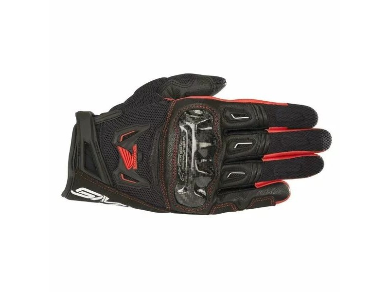 Manusi de piele vara Alpinestars SMX-2 V2 AIR CARBON Honda Edition