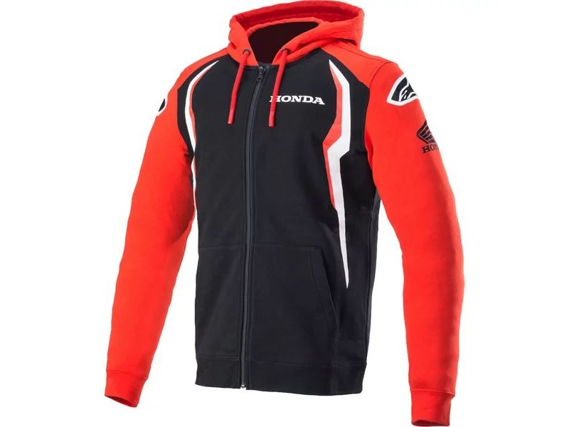 Hanorac cu fermoar ALPINESTARS HONDA Hanorac cu fermoar ALPINESTARS HONDA