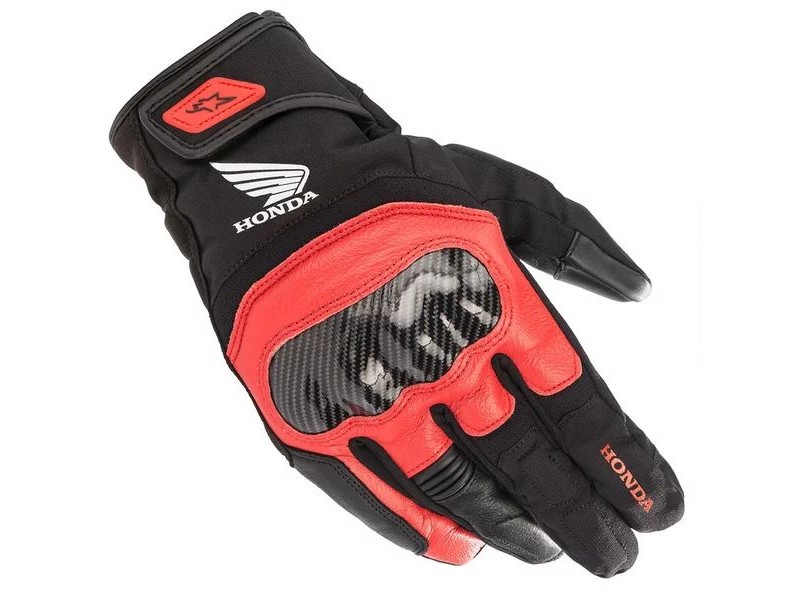 Manusi de piele impermeabile ALPINESTARS HONDA SMX Z DRYSTAR
