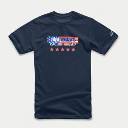 Tricou ALPINESTARS USA AGAIN Tricou ALPINESTARS USA AGAIN
