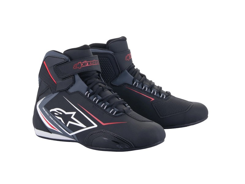 Ghete moto sport/touring ALPINESTARS SEKTOR BLACK/WHITE WP