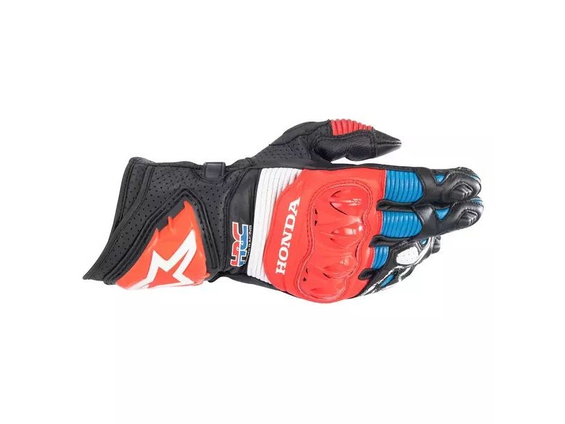 Manusi de piele racing ALPINESTARS HONDA GP PRO R3