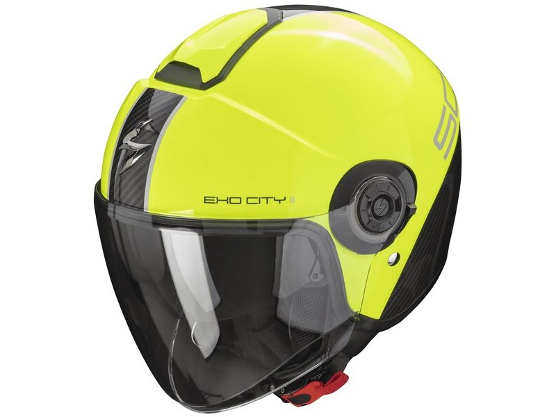 Casca open face/jet SCORPION EXO CITY II CARBO
