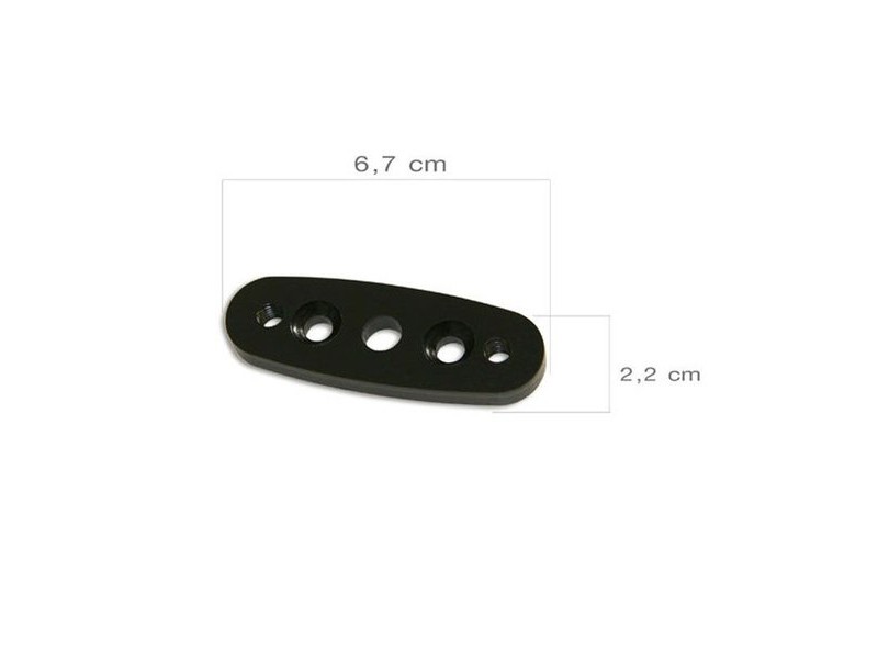 Adaptoare oglinzi BARRACUDA YAMAHA R1/R6 (set)