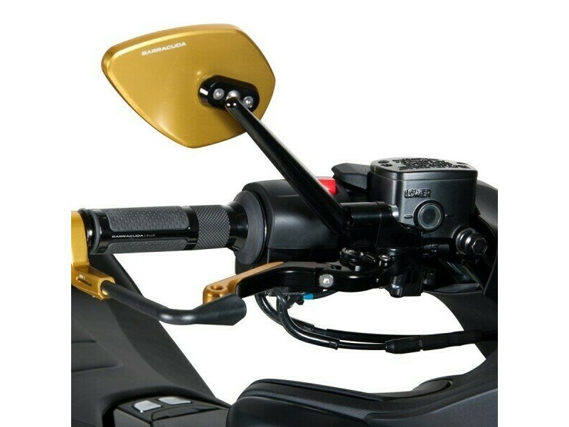 Adaptoare oglinzi ghidon BARRACUDA specifice YAMAHA T-MAX Adaptoare oglinzi ghidon BARRACUDA specifice YAMAHA T-MAX