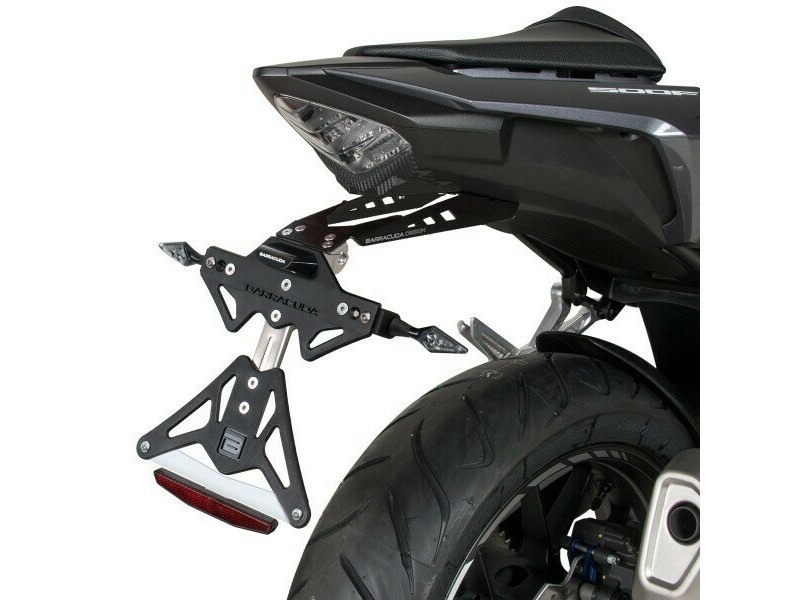 Suport de numar BARRACUDA HONDA CB 500F (2016-2023) Honda CBR 500R (2016-2021) Suport de numar BARRACUDA HONDA CB 500F (2016-2023) Honda CBR 500R (2016-2021)