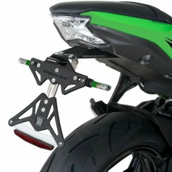 Kit suport numar de inmatriculare Kawasaki Z650 (2017-2023) Ninja 650 (2017-2023)