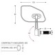 Oglinzi capat de ghidon BARRACUDA SKIN-Z BAR END B-LUX