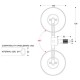 Oglinzi capat de ghidon BARRACUDA SKIN-S BAR END B-LUX