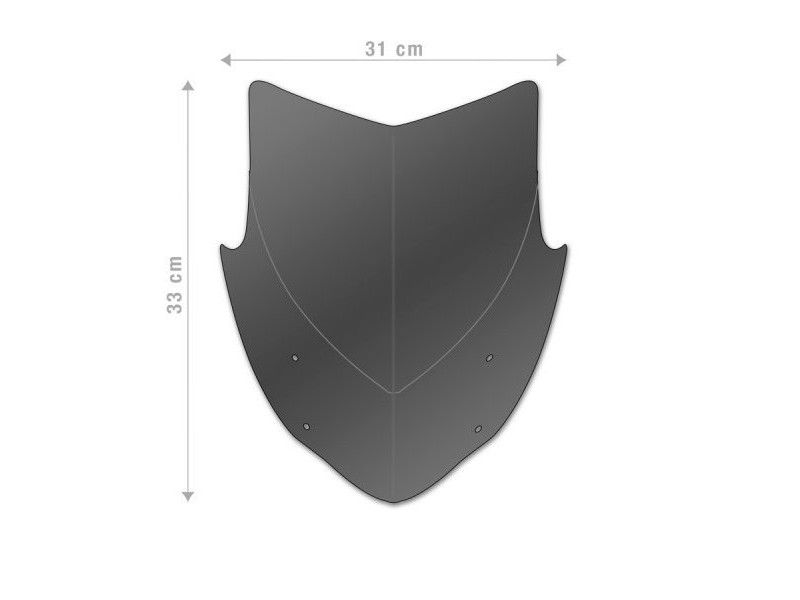 Parbriz Aerosport BARRACUDA HONDA CB1000R (2008-2016) HORNET 600 (2011-2013)