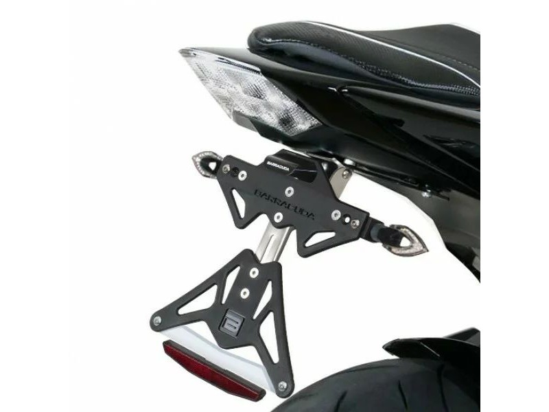 Suport de numar BARRACUDA KAWASAKI Z1000 (2007-2009) Z750 (2007-2014) Z750R (2011-2015)