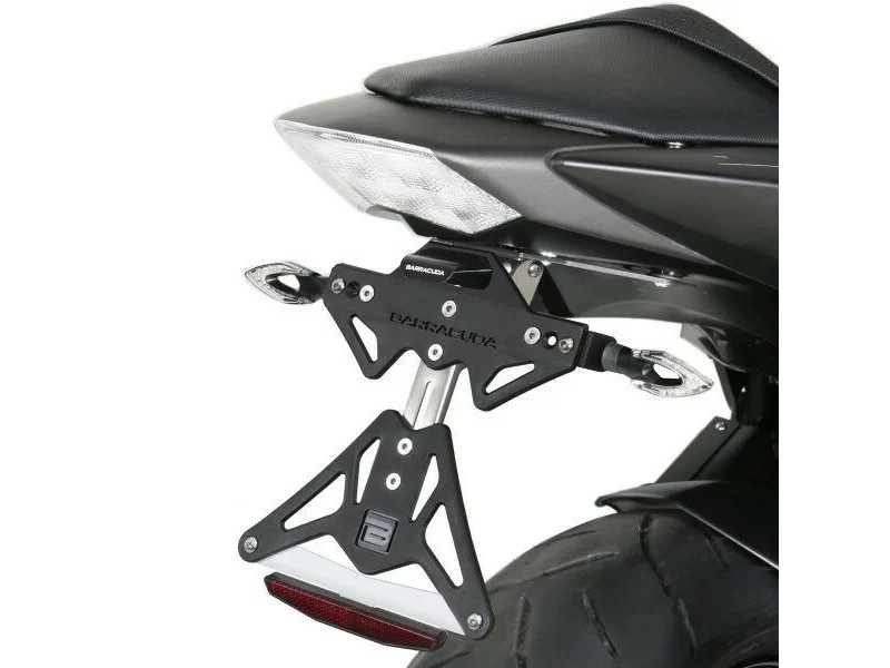 Suport de numar BARRACUDA KAWASAKI Z1000 (2007-2009) Z750 (2007-2014) Z750R (2011-2015)
