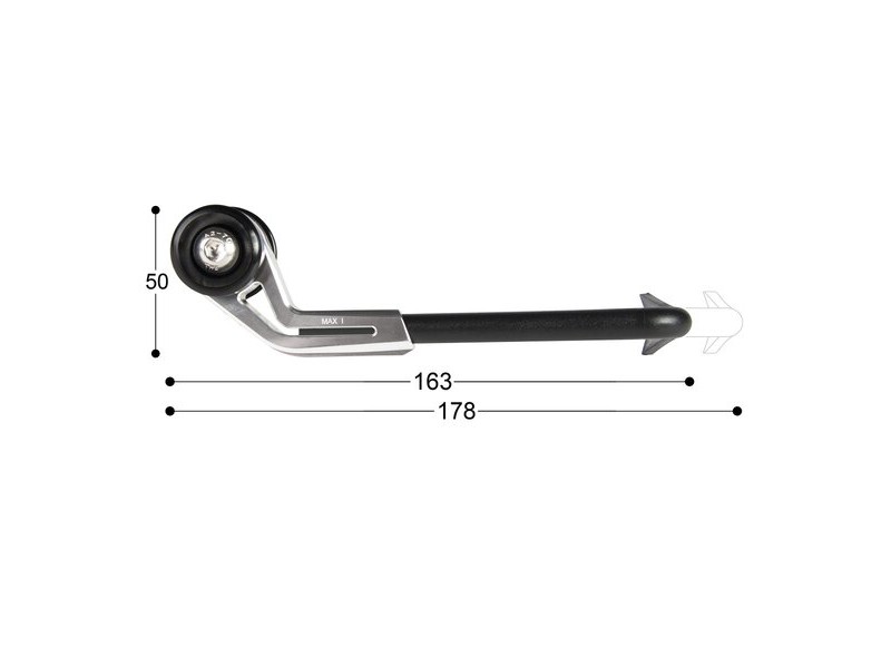 Protectie maneta frana sau ambreiaj BARRACUDA LEVER PRO-TECT B-LUX - reversibil (1buc) Protectie maneta frana sau ambreiaj BARRACUDA LEVER PRO-TECT B-LUX - reversibil (1buc)