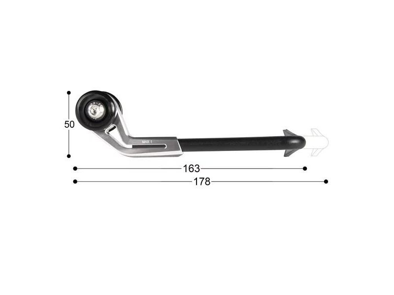 Protectie maneta frana sau ambreiaj BARRACUDA LEVER PRO-TECT B-LUX - reversibil (1buc) Protectie maneta frana sau ambreiaj BARRACUDA LEVER PRO-TECT B-LUX - reversibil (1buc)