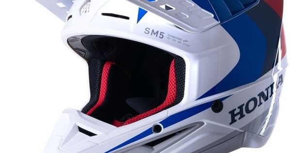 Casca cross-enduro Alpinestars Supertech S-M5 HONDA ECE 22.06