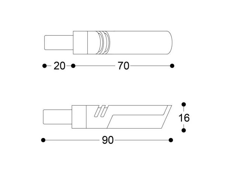 Semnalizatoare led BARRACUDA IDEA B-LUX (set)
