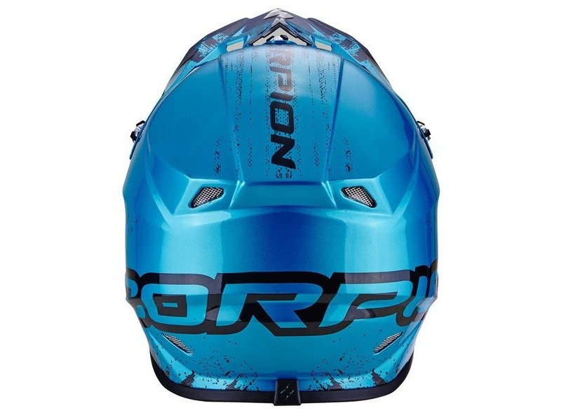 Casca cross-enduroCORPION EXO VX-21 AIR MUDIRT Albastru/Negru Casca cross-enduroCORPION EXO VX-21 AIR MUDIRT Albastru/Negru