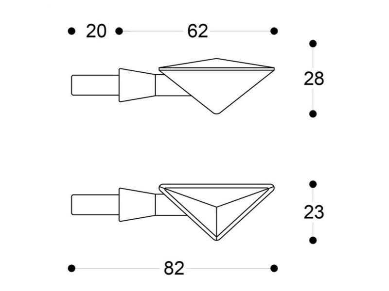 Semnalizatoare BARRACUDA Z-LED B-LUX (set) Semnalizatoare BARRACUDA Z-LED B-LUX (set)