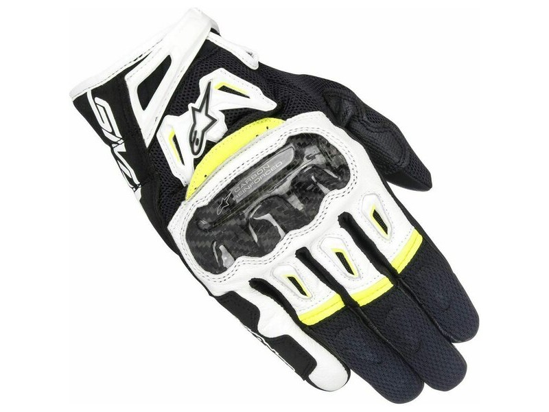 Manusi de piele vara Alpinestars SMX-2 AIR CARBON V2 Manusi de piele vara Alpinestars SMX-2 AIR CARBON V2
