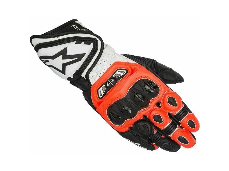 Manusi de piele sport Alpinestars GP-Tech Negru/Alb/Rosu Manusi de piele sport Alpinestars GP-Tech Negru/Alb/Rosu