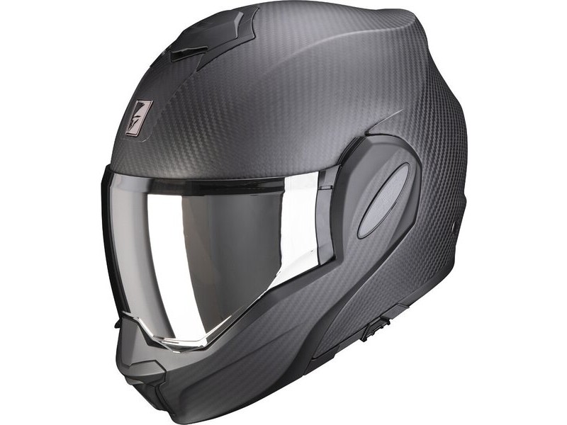 Casca modulara flip-back SCORPION EXO-TECH EVO SOLID CARBON Casca modulara flip-back SCORPION EXO-TECH EVO SOLID CARBON