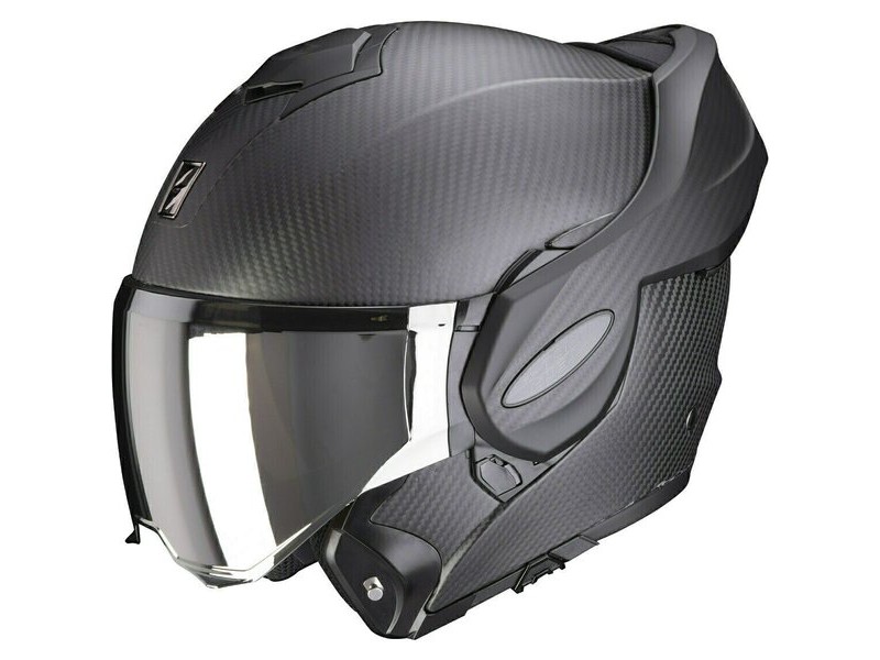 Casca modulara flip-back SCORPION EXO-TECH EVO SOLID CARBON Casca modulara flip-back SCORPION EXO-TECH EVO SOLID CARBON