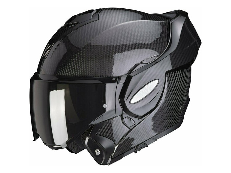 Casca modulara flip-back SCORPION EXO-TECH EVO SOLID CARBON Casca modulara flip-back SCORPION EXO-TECH EVO SOLID CARBON