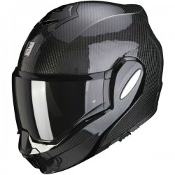 Casca modulara flip-back SCORPION EXO-TECH EVO SOLID CARBON