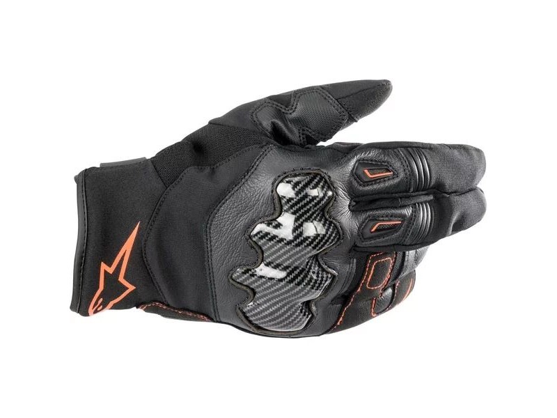 Manusi de piele sport impermeabile ALPINESTARS SMX-1 Drystar